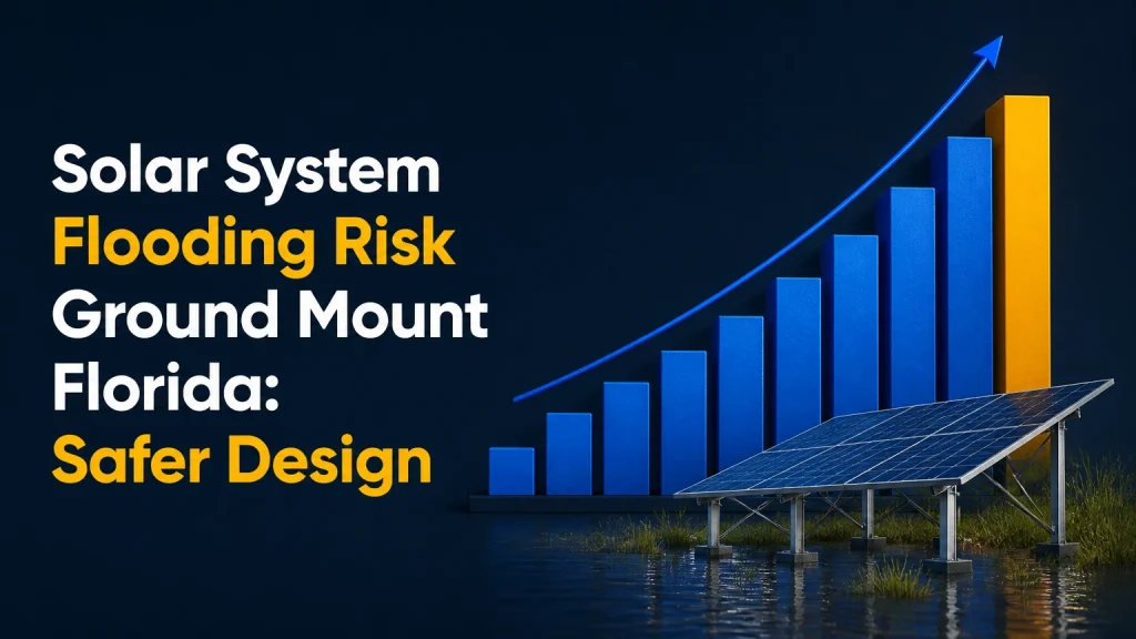 solar system flooding risk ground mount florida