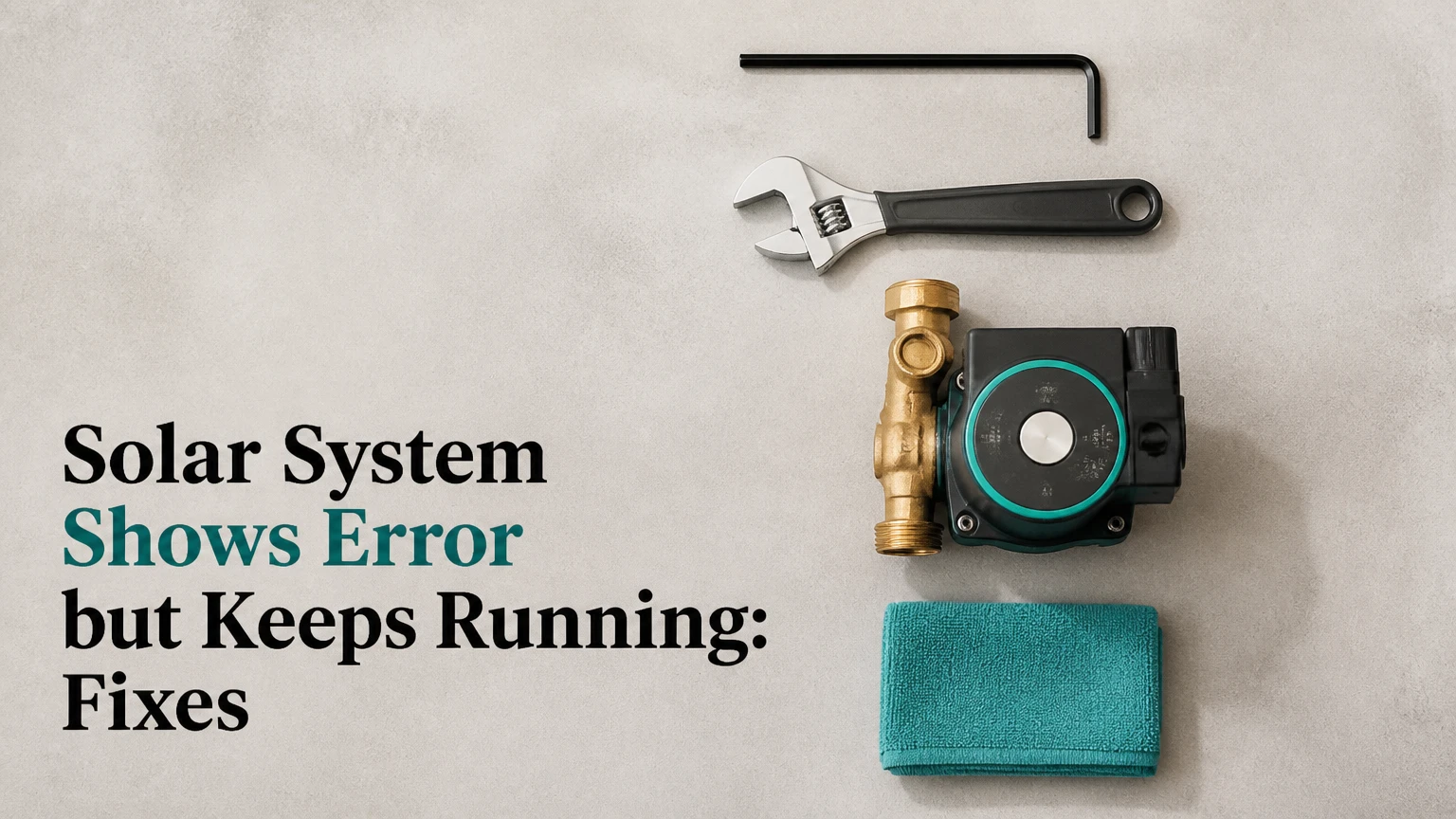 solar system shows error but keeps running