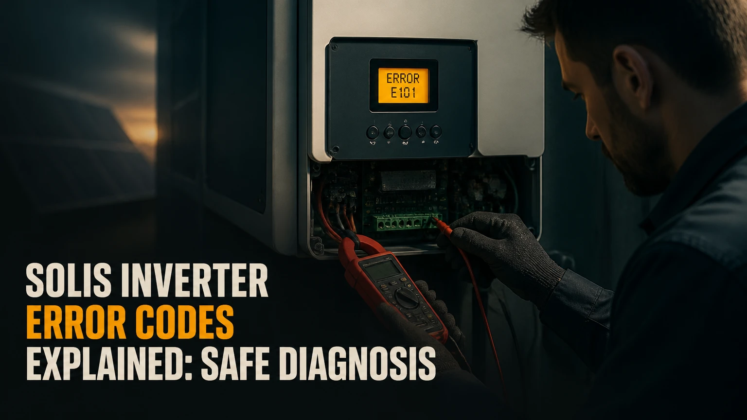 solis inverter error codes explained