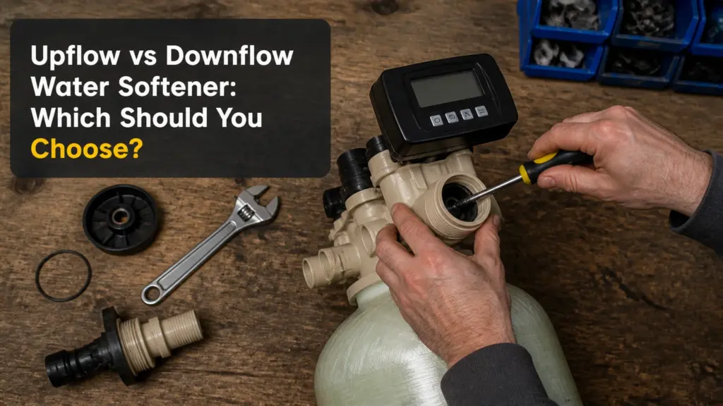 upflow vs downflow water softener