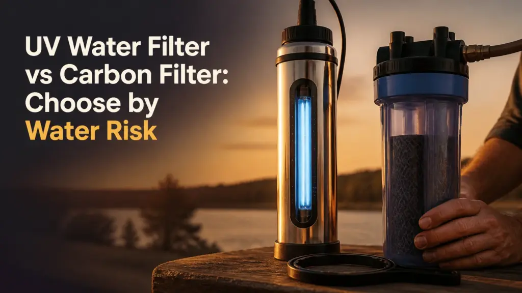 uv water filter vs carbon filter