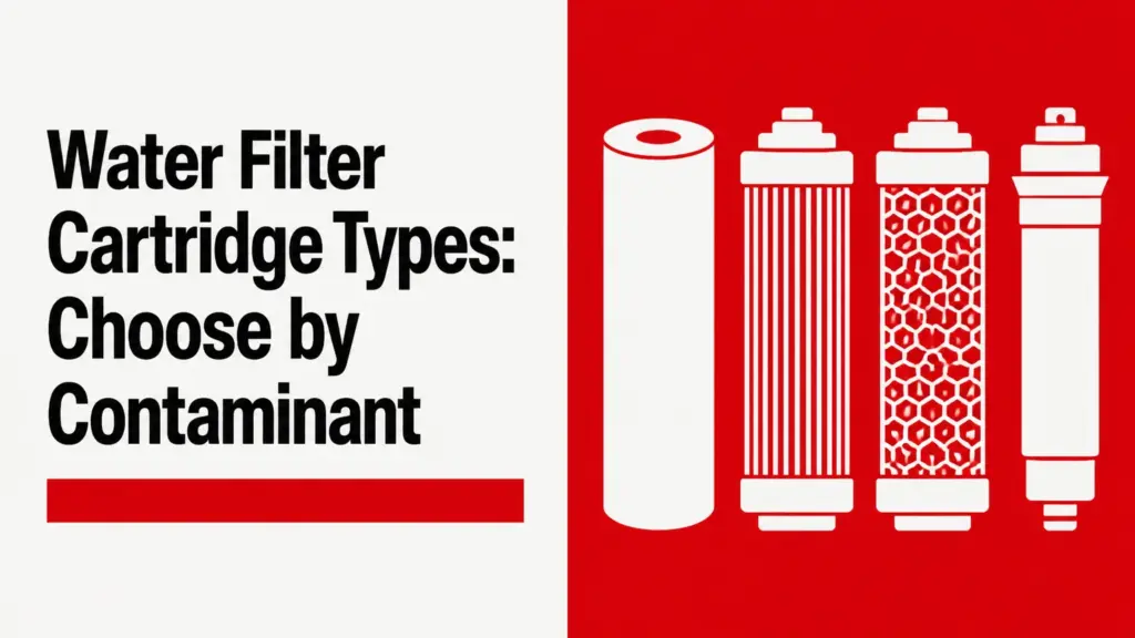 water filter cartridge types
