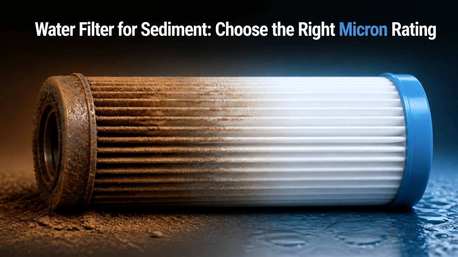 water filter for sediment