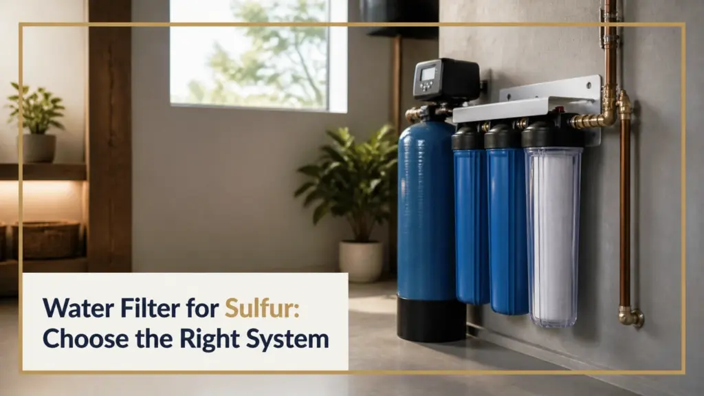 water filter for sulfur