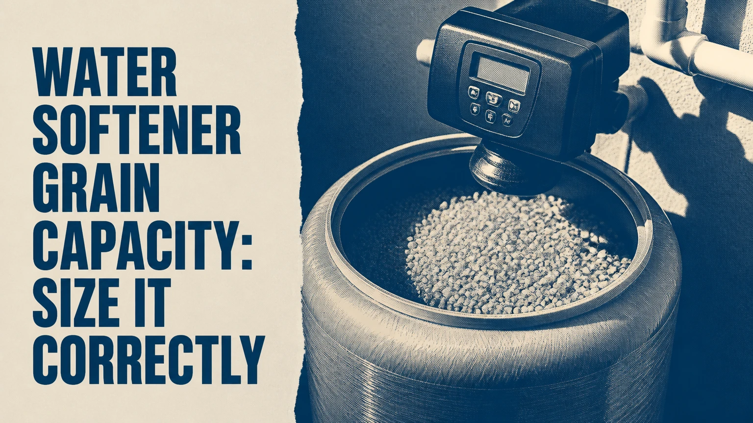 water softener grain capacity