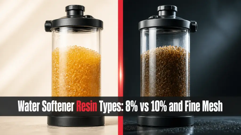 water softener resin types