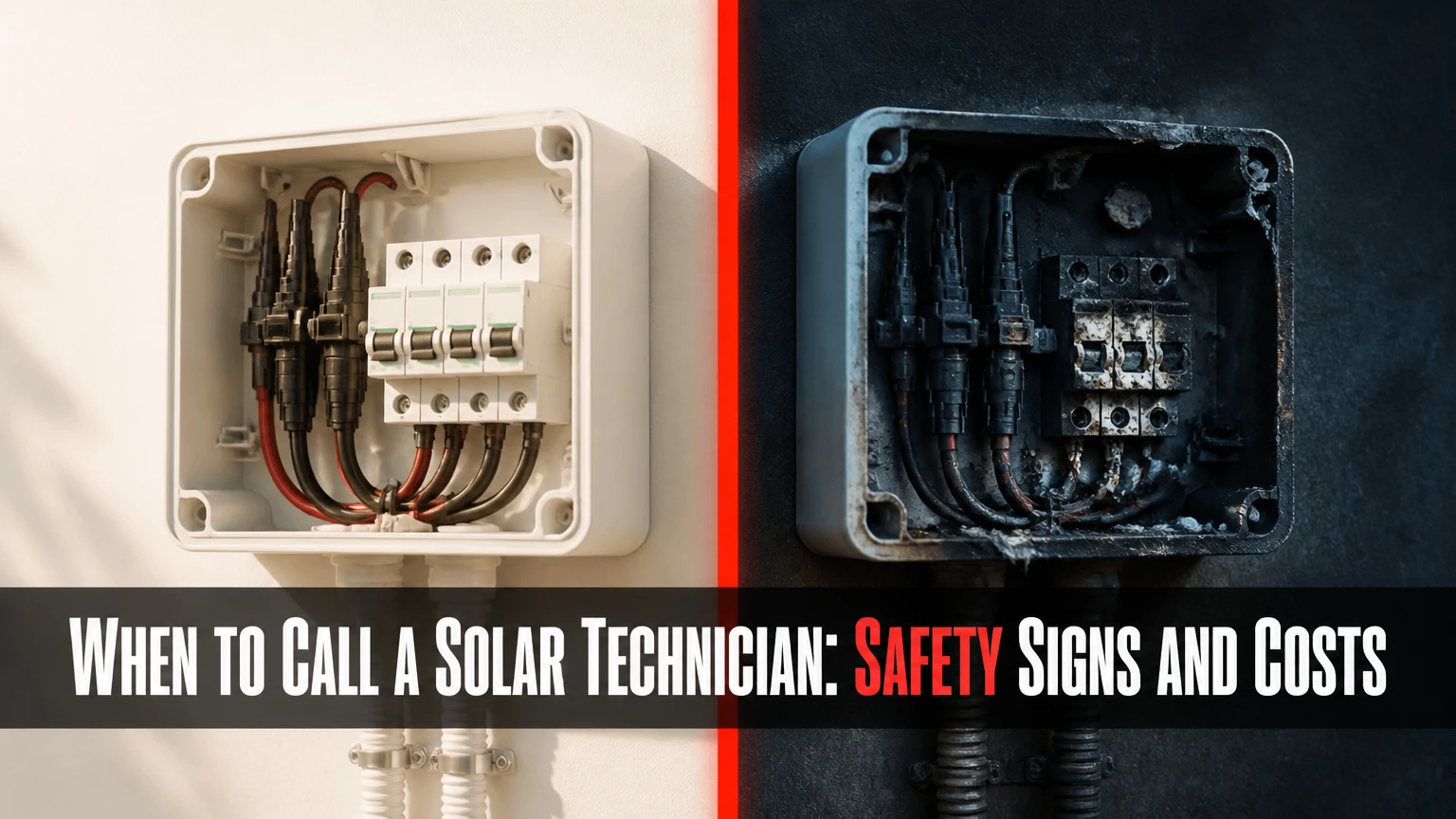 when to call a solar technician
