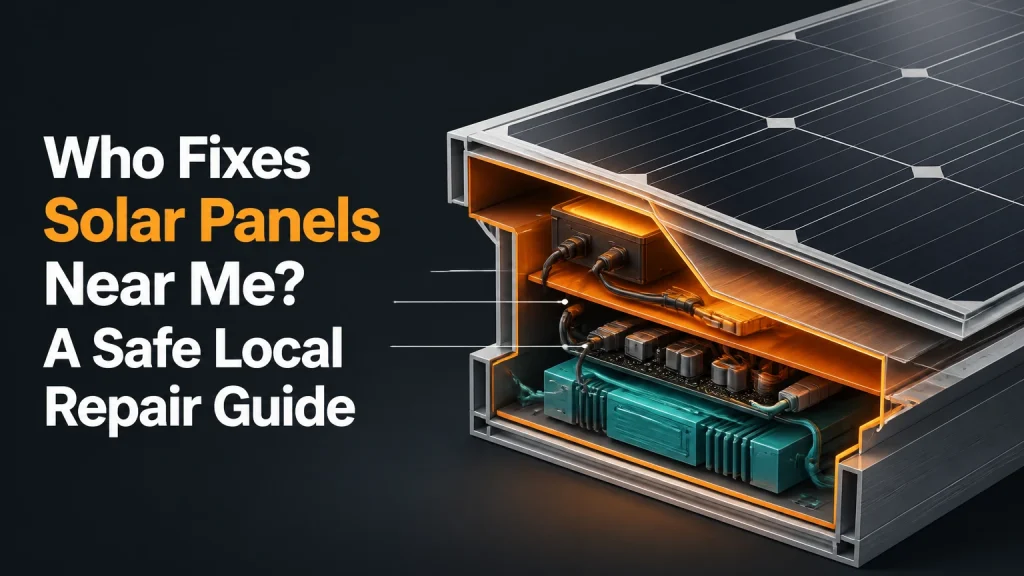 who fixes solar panels near me