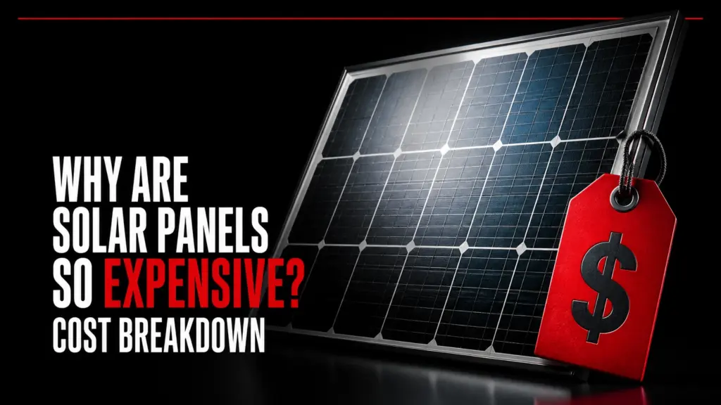 why are solar panels so expensive