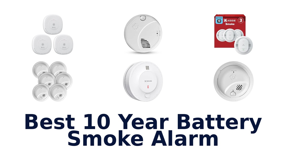 Best 10 Year Battery Smoke Alarm