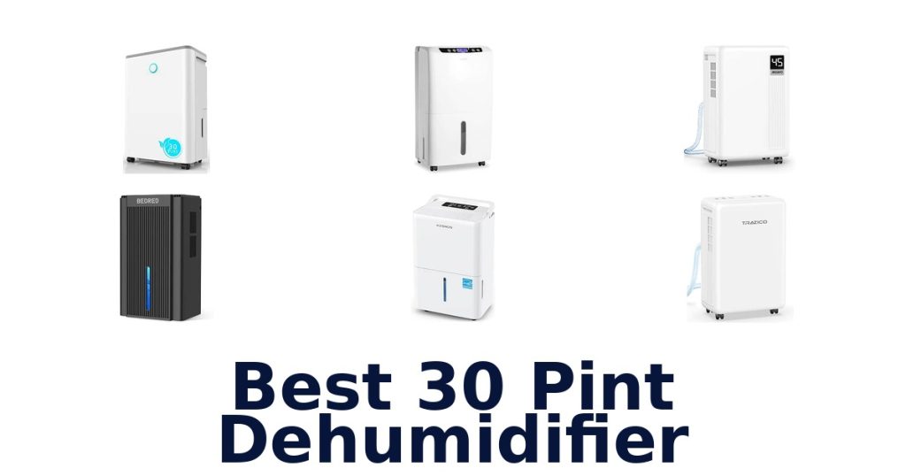 Best 30 Pint Dehumidifier
