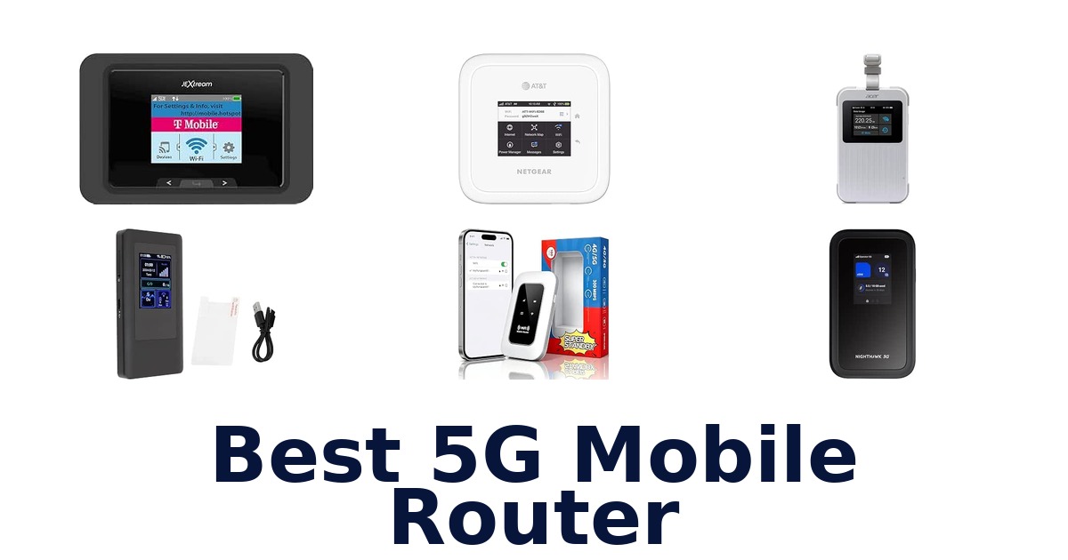Best 5G Mobile Router