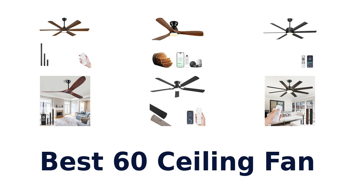 Best 60 Ceiling Fan