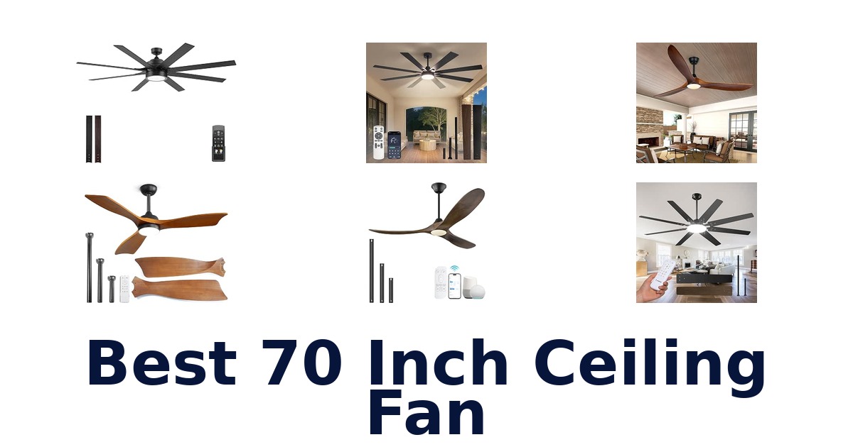 Best 70 Inch Ceiling Fan