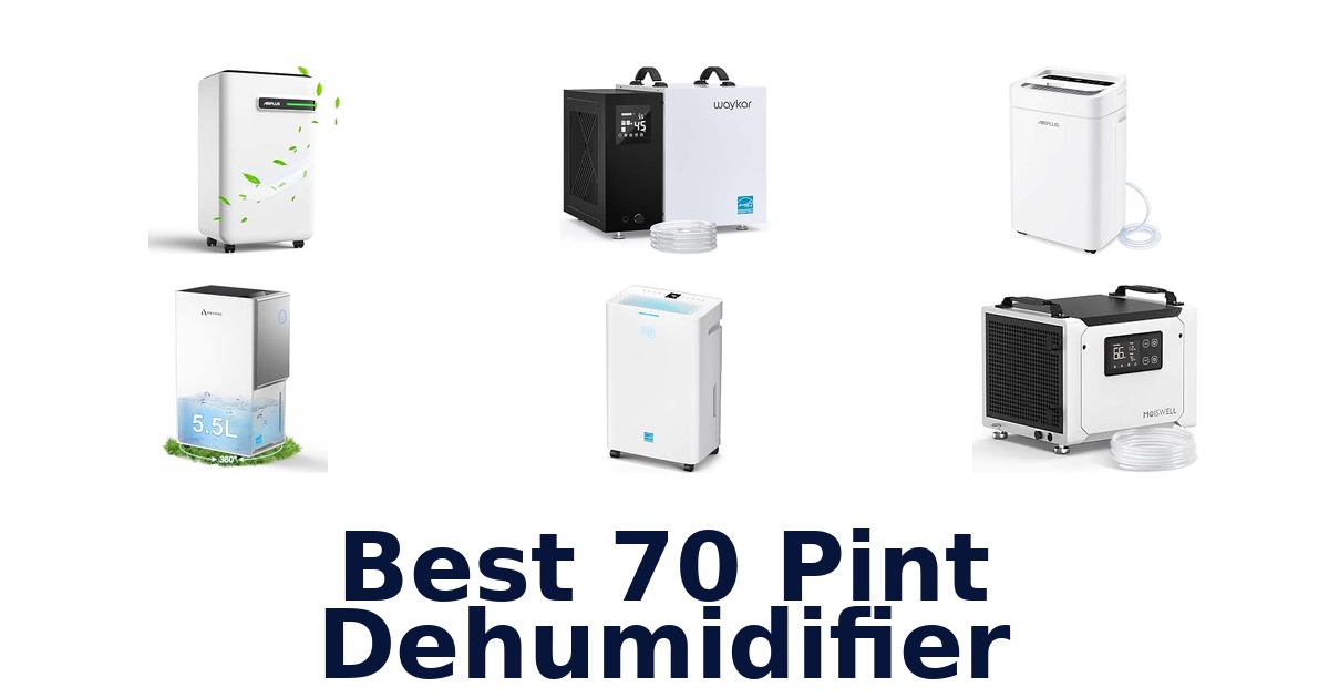 Best 70 Pint Dehumidifier