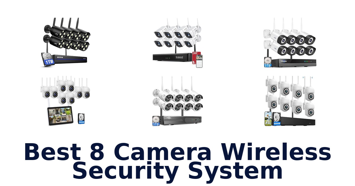 Best 8 Camera Wireless Security System