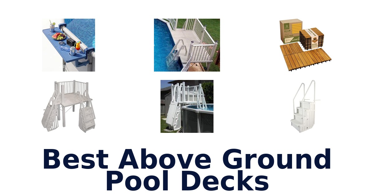 Best Above Ground Pool Decks