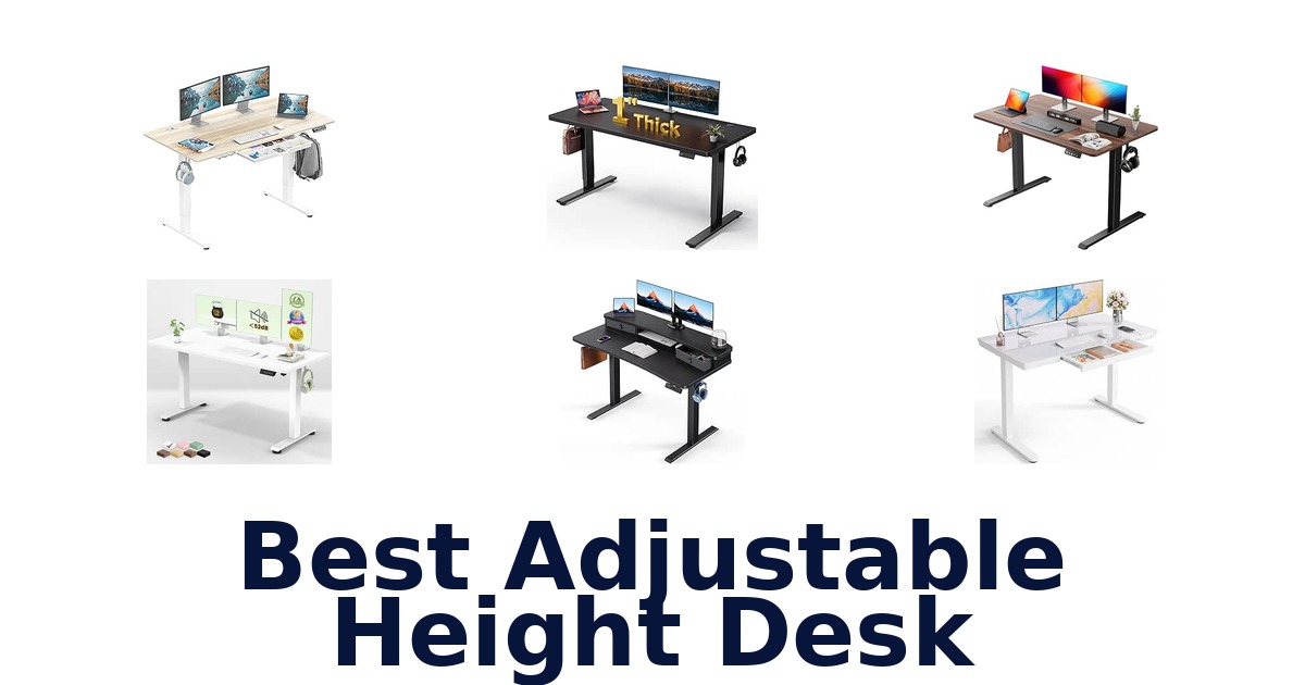 Best Adjustable Height Desk