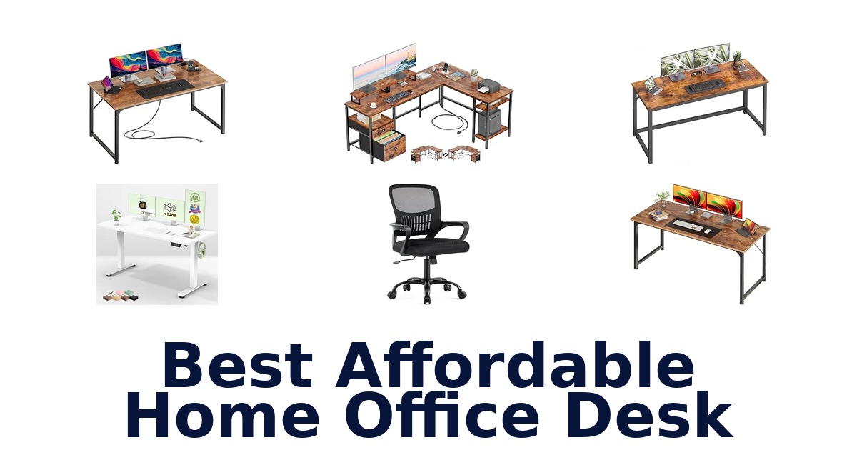 Best Affordable Home Office Desk