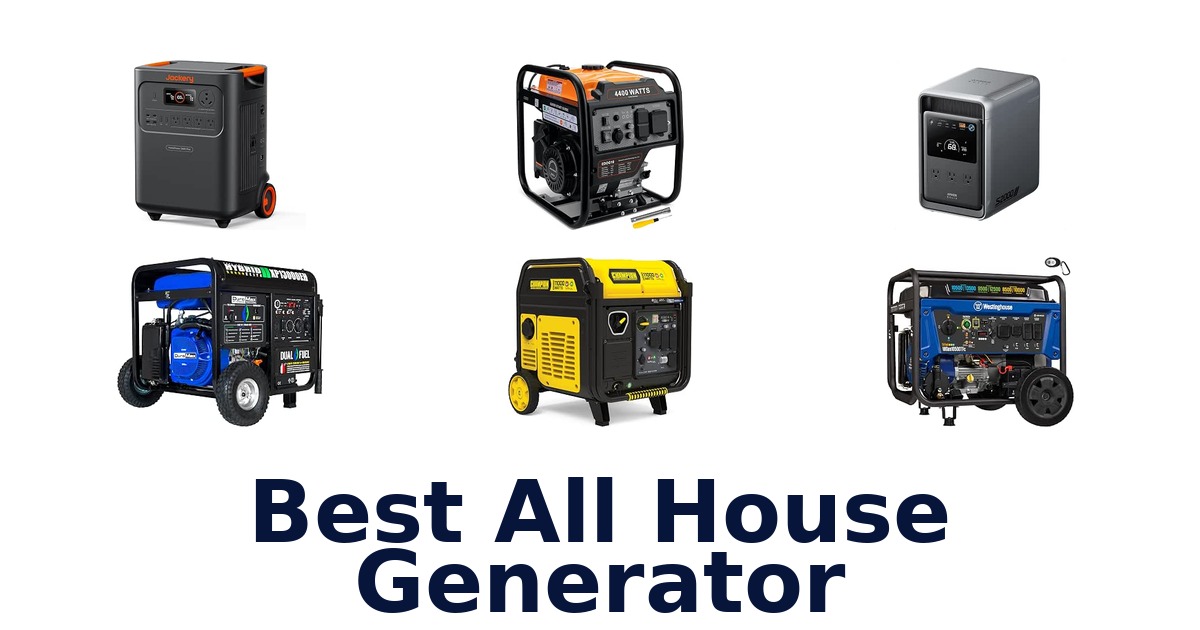 Best All House Generator
