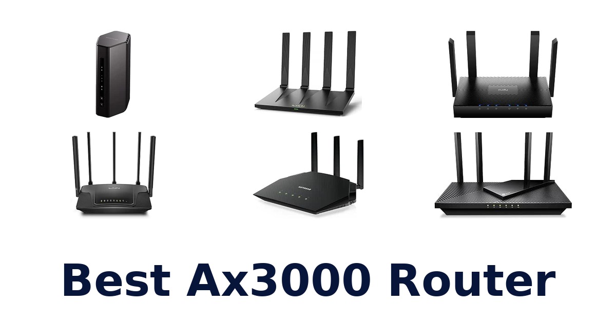Best Ax3000 Router