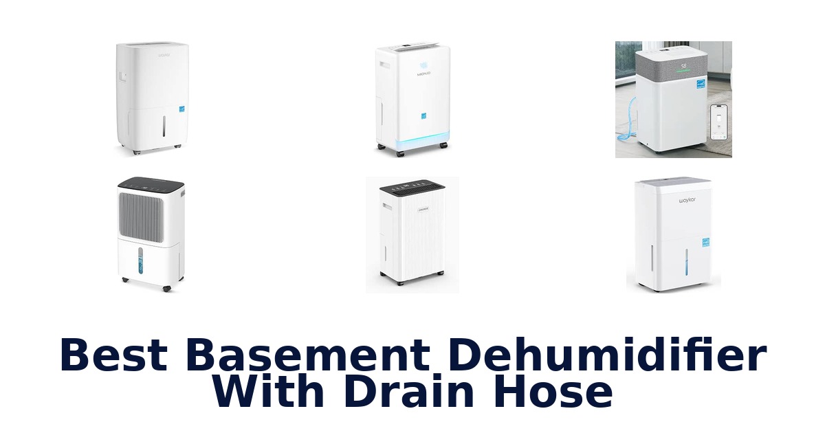 Best Basement Dehumidifier With Drain Hose