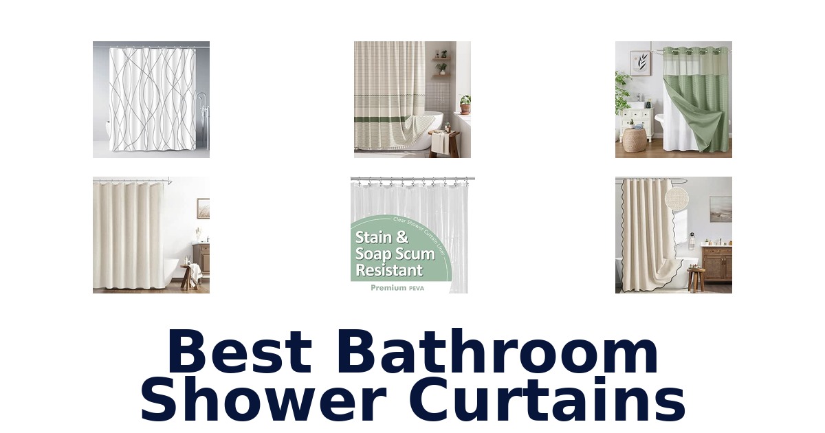 Best Bathroom Shower Curtains