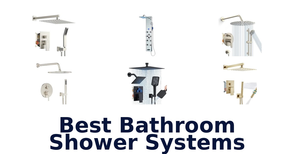 Best Bathroom Shower Systems