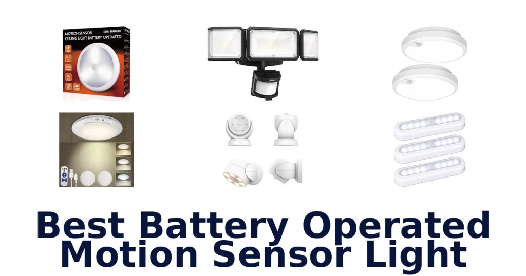 Best Battery Operated Motion Sensor Light