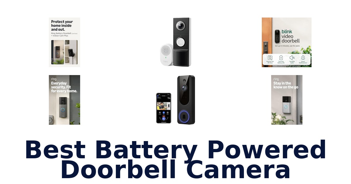Best Battery Powered Doorbell Camera