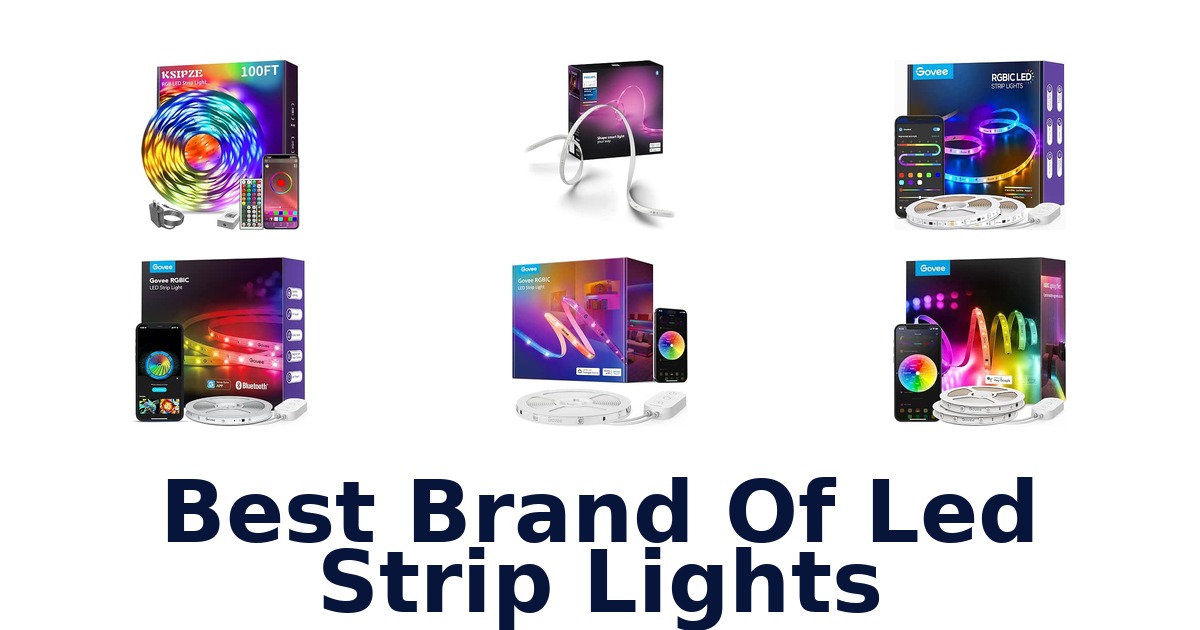 Best Brand Of Led Strip Lights