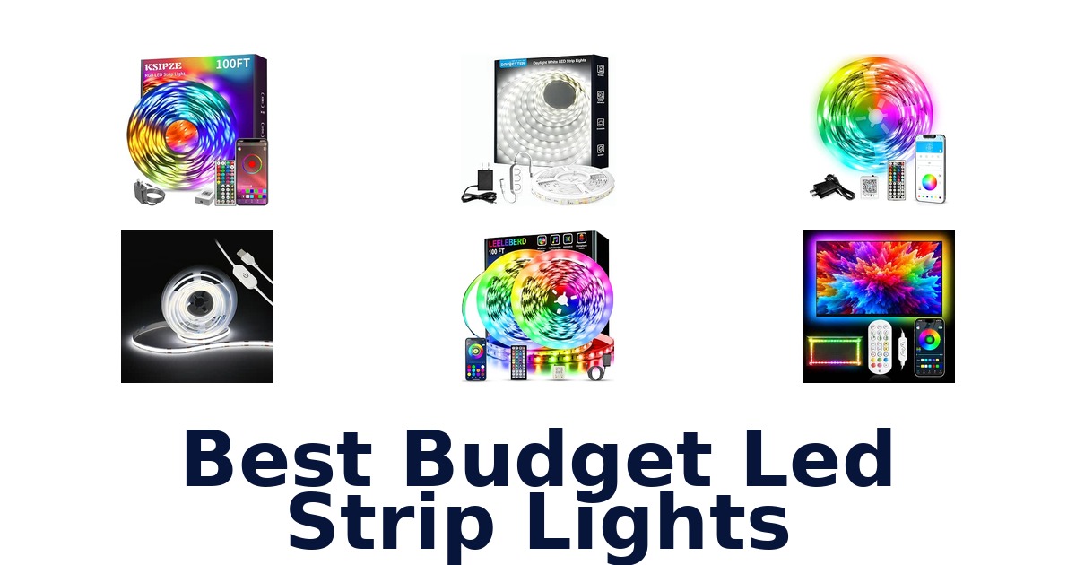 Best Budget Led Strip Lights