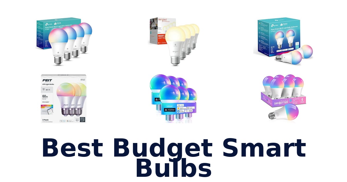 Best Budget Smart Bulbs