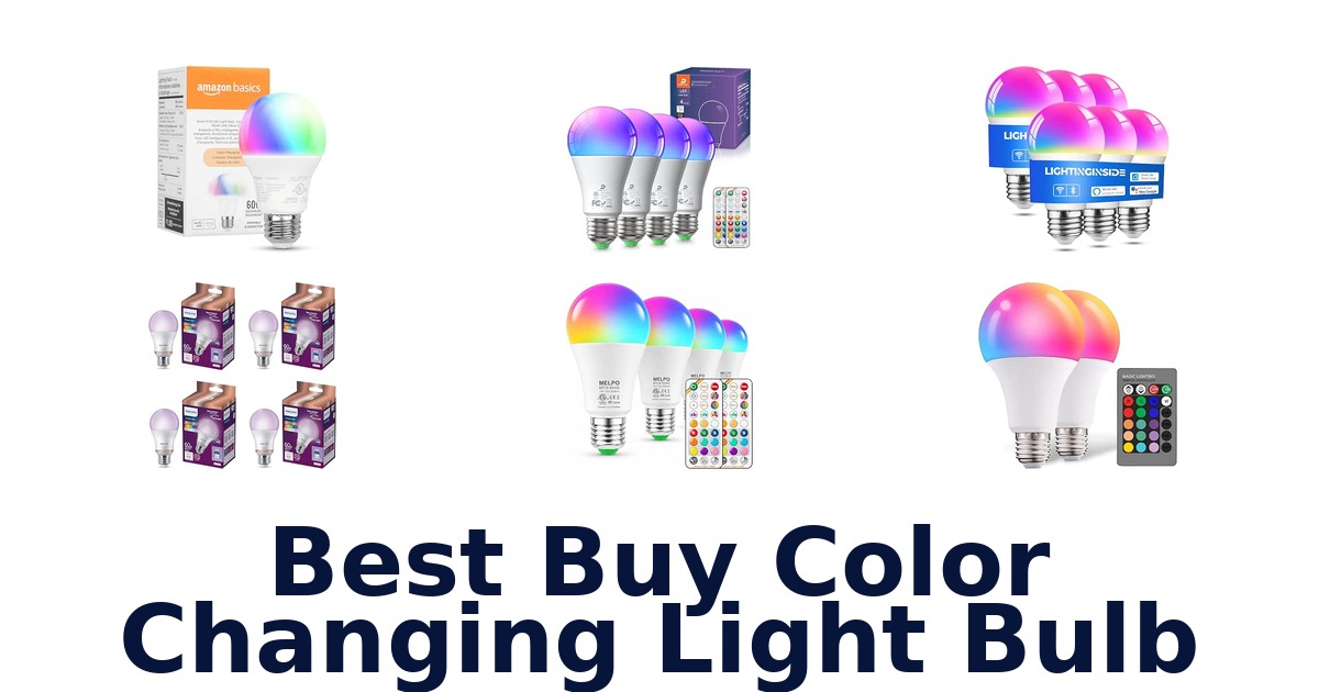 Best Buy Color Changing Light Bulb
