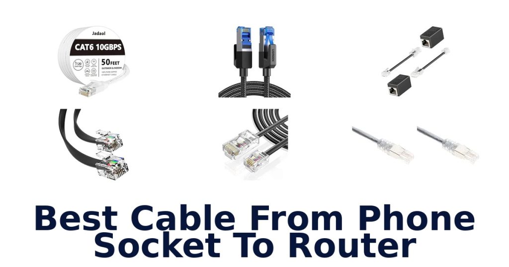 Best Cable From Phone Socket To Router