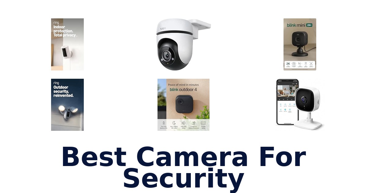 Best Camera For Security