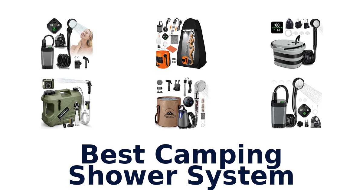 Best Camping Shower System