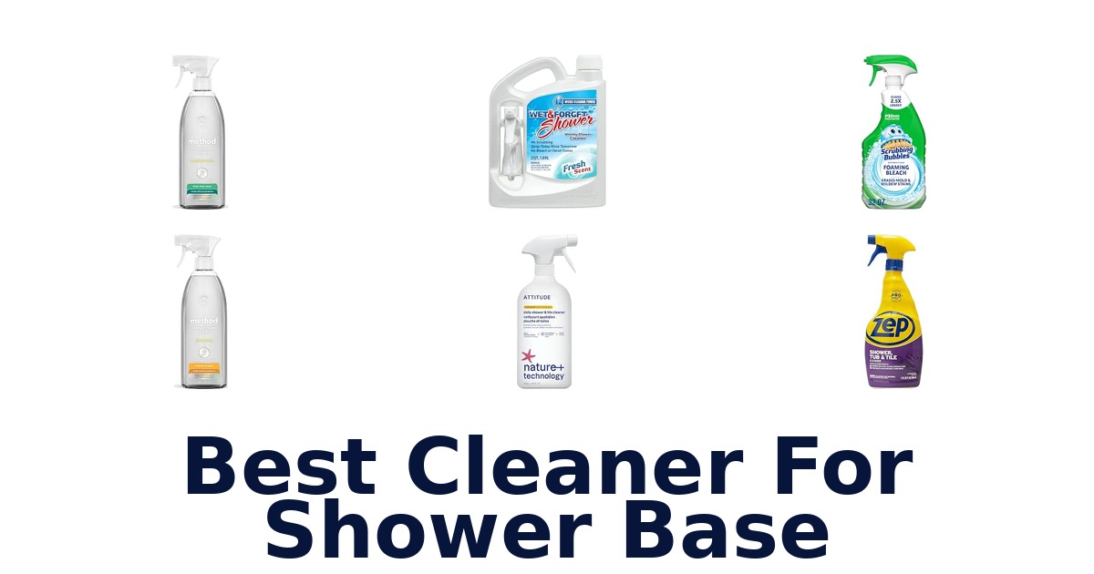 Best Cleaner For Shower Base
