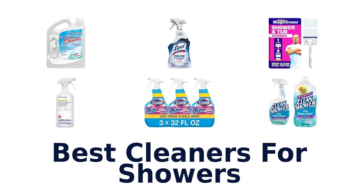 Best Cleaners For Showers