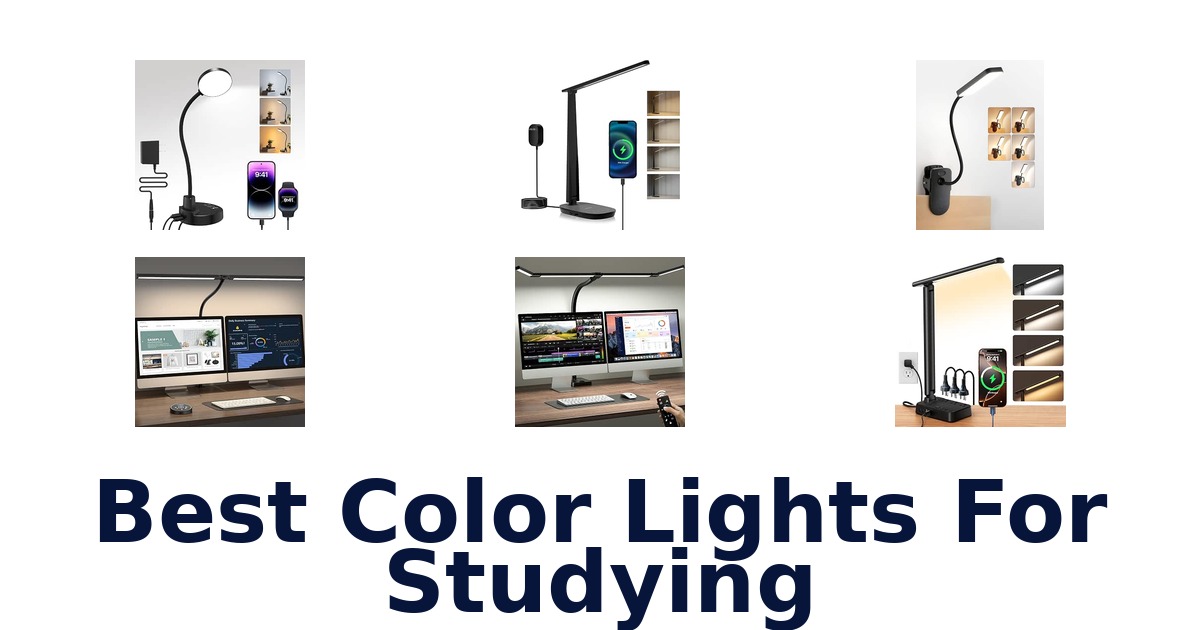 Best Color Lights For Studying