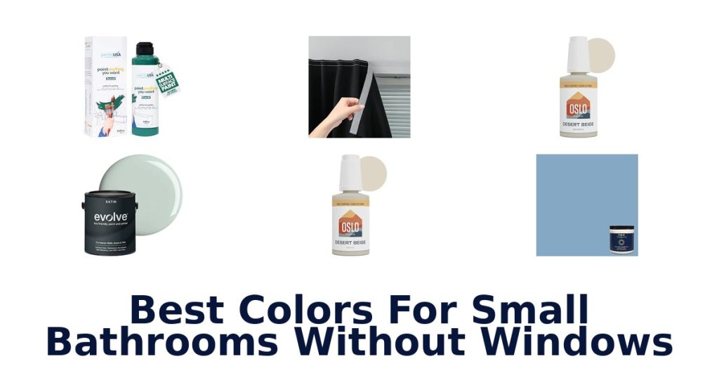 Best Colors For Small Bathrooms Without Windows