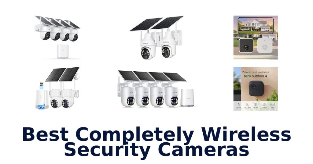 Best Completely Wireless Security Cameras