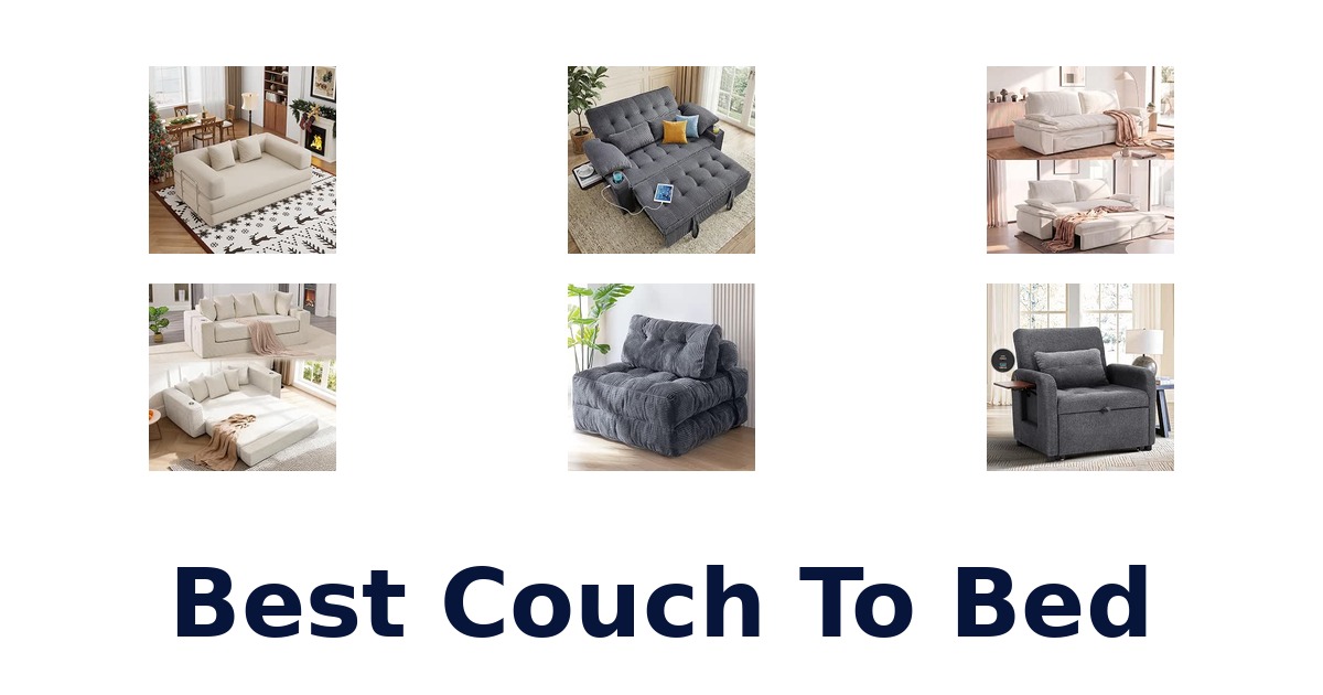 Best Couch To Bed