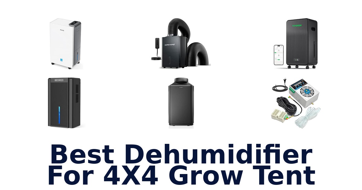 Best Dehumidifier For 4X4 Grow Tent