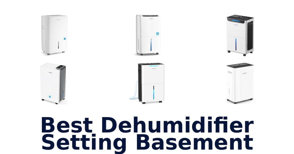 Best Dehumidifier Setting Basement