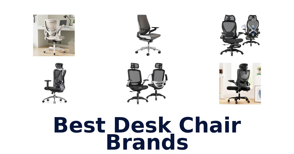 Best Desk Chair Brands