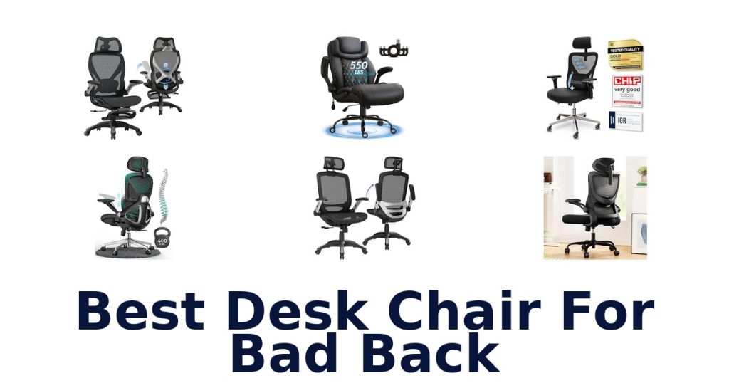 Best Desk Chair For Bad Back