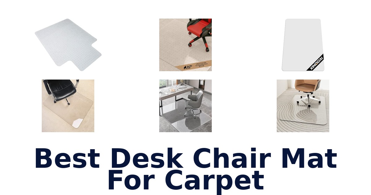 Best Desk Chair Mat For Carpet