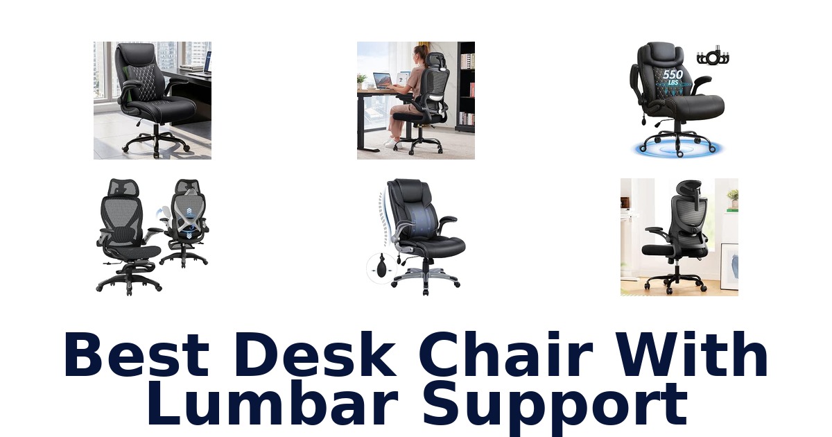 Best Desk Chair With Lumbar Support