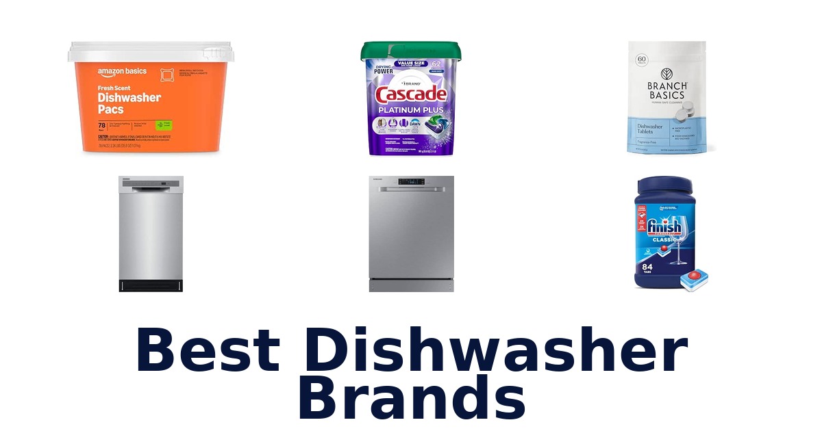 Best Dishwasher Brands